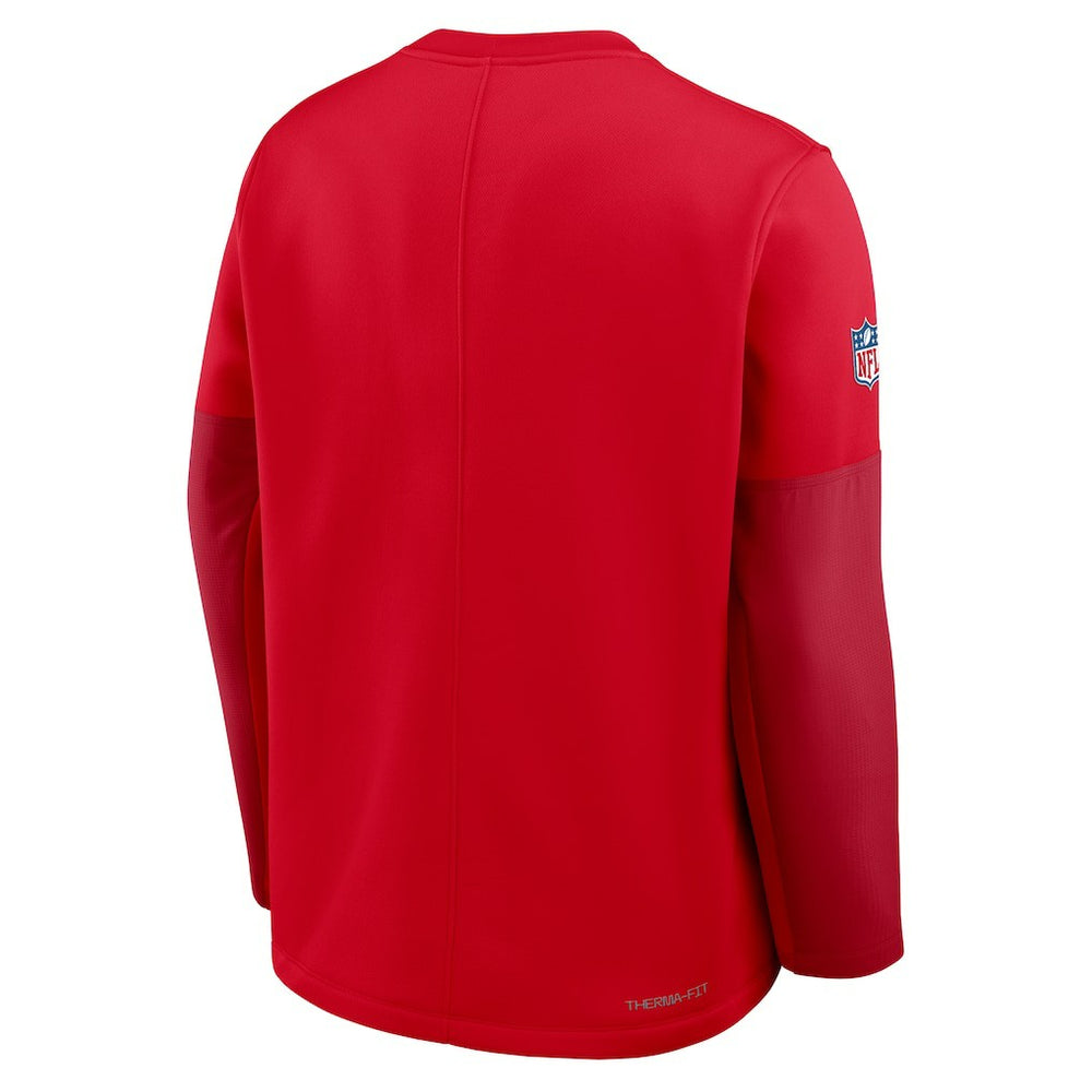 Sideline Coach Therma-FIT Long Sleeve T-Shirt - Kansas City Chiefs