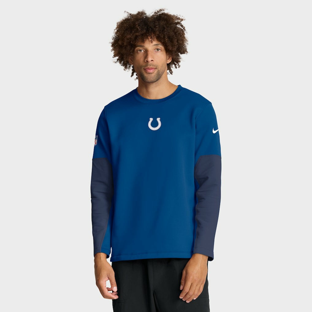 Sideline Coach Therma-FIT Long Sleeve T-Shirt - Indianapolis Colts