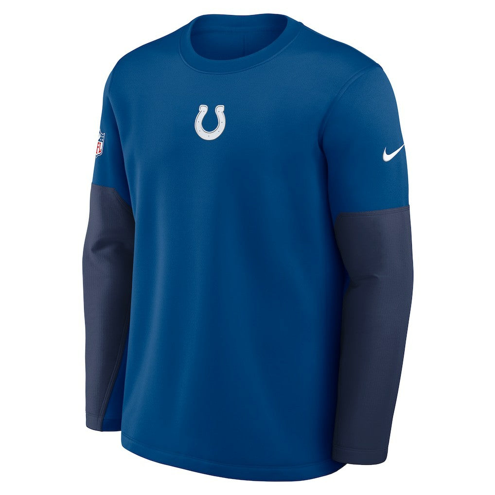 Sideline Coach Therma-FIT Long Sleeve T-Shirt - Indianapolis Colts