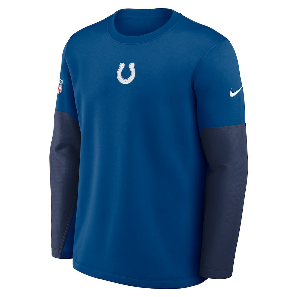 Sideline Coach Therma-FIT Long Sleeve T-Shirt - Indianapolis Colts
