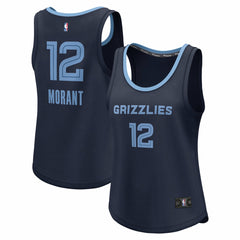 NBA Ja Morant Memphis Grizzlies Women's Fast Break Player Jersey