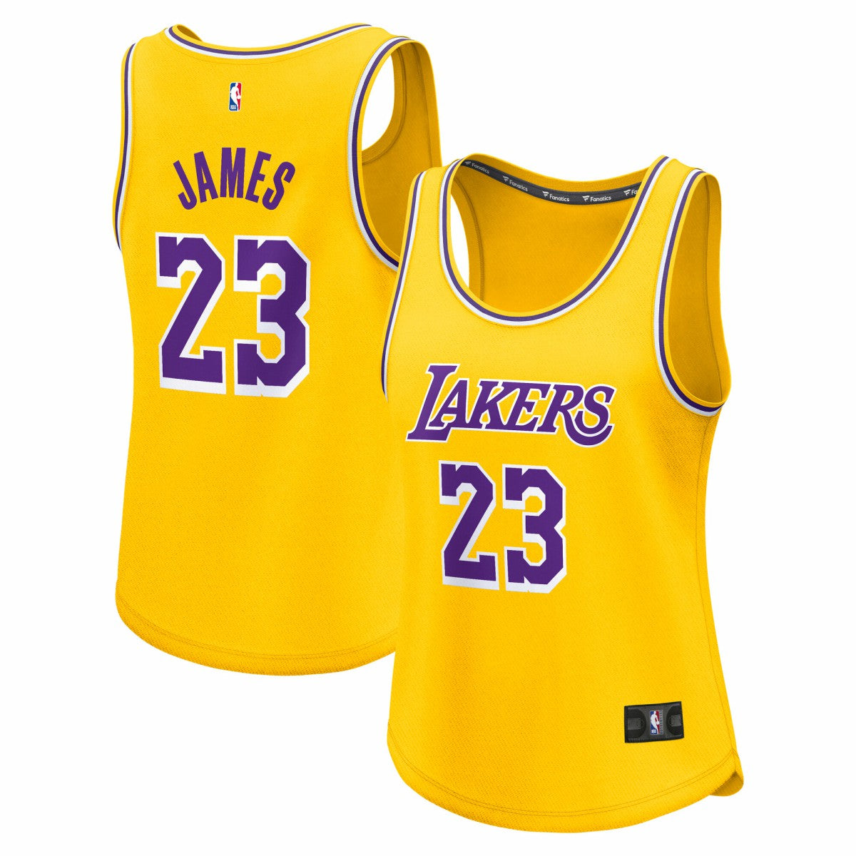 NBA LeBron James Los Angeles Lakers Women's Fast Break Player Jersey