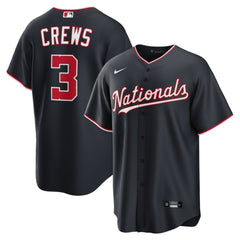 MLB Dylan Crews Washington Nationals Nike Alternate Replica Jersey