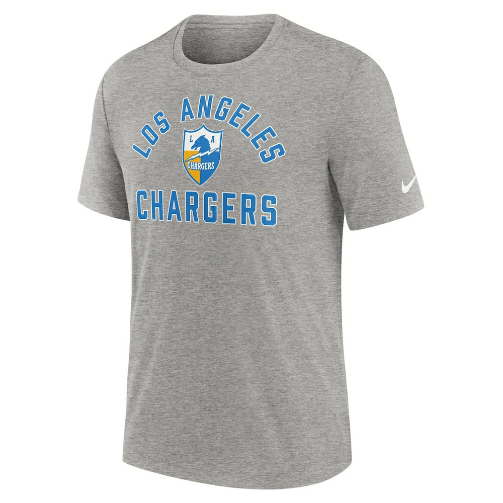 Favorable Timeline Tri-Blend T-Shirt - Los Angeles Chargers