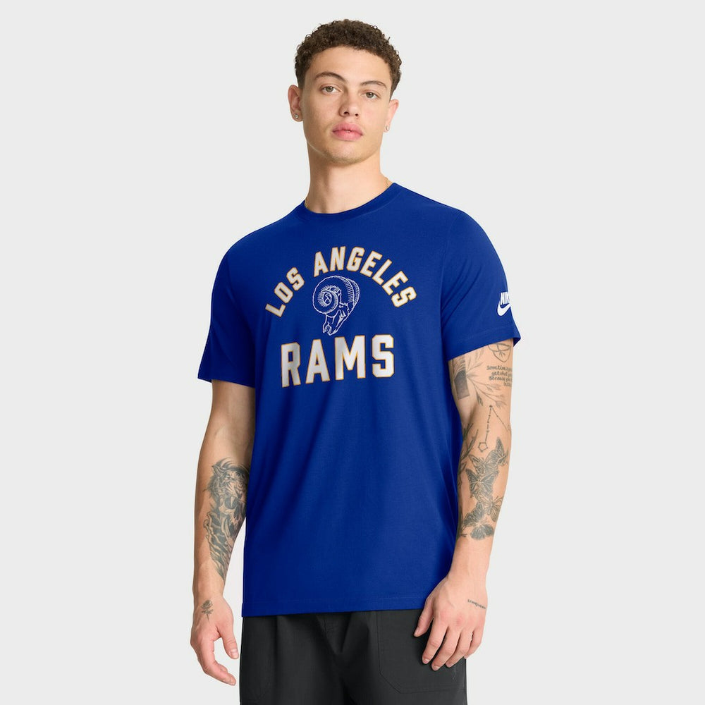 Favorable Timeline Tri-Blend T-Shirt - Los Angeles Rams