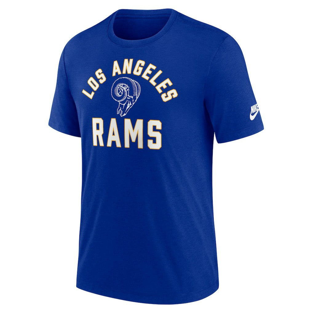 Favorable Timeline Tri-Blend T-Shirt - Los Angeles Rams