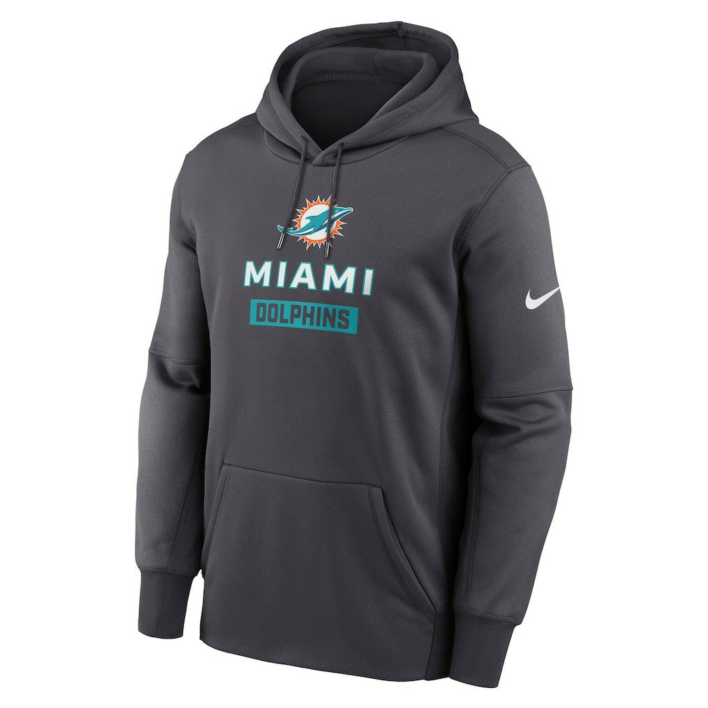 Toss Sweep Performance Pullover Hoodie - Miami Dolphins