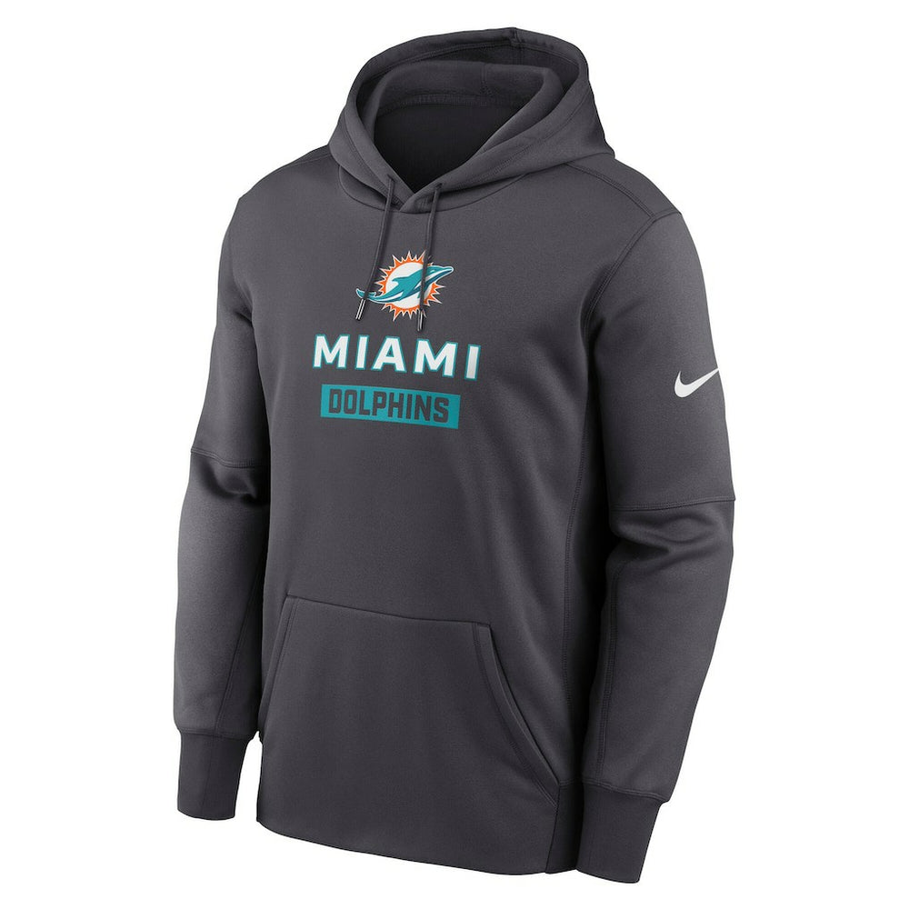 Toss Sweep Performance Pullover Hoodie - Miami Dolphins