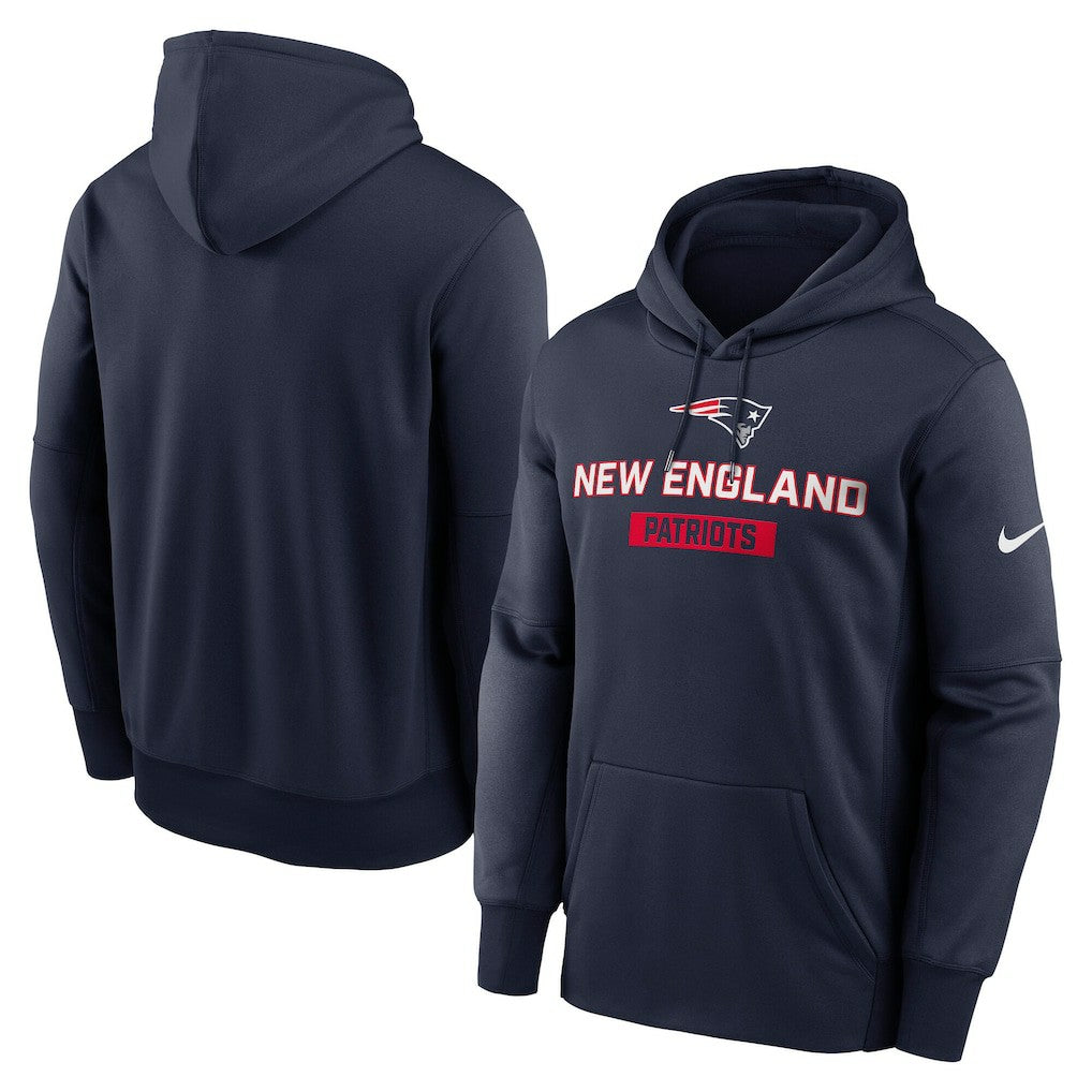 Toss Sweep Performance Pullover Hoodie - New England Patriots