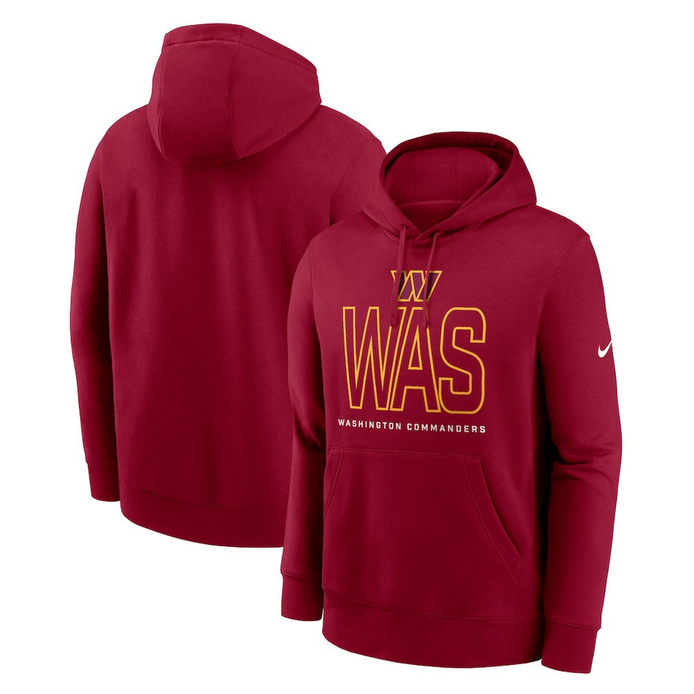 Busted Play Club Fleece Pullover Hoodie - Washington Commanders