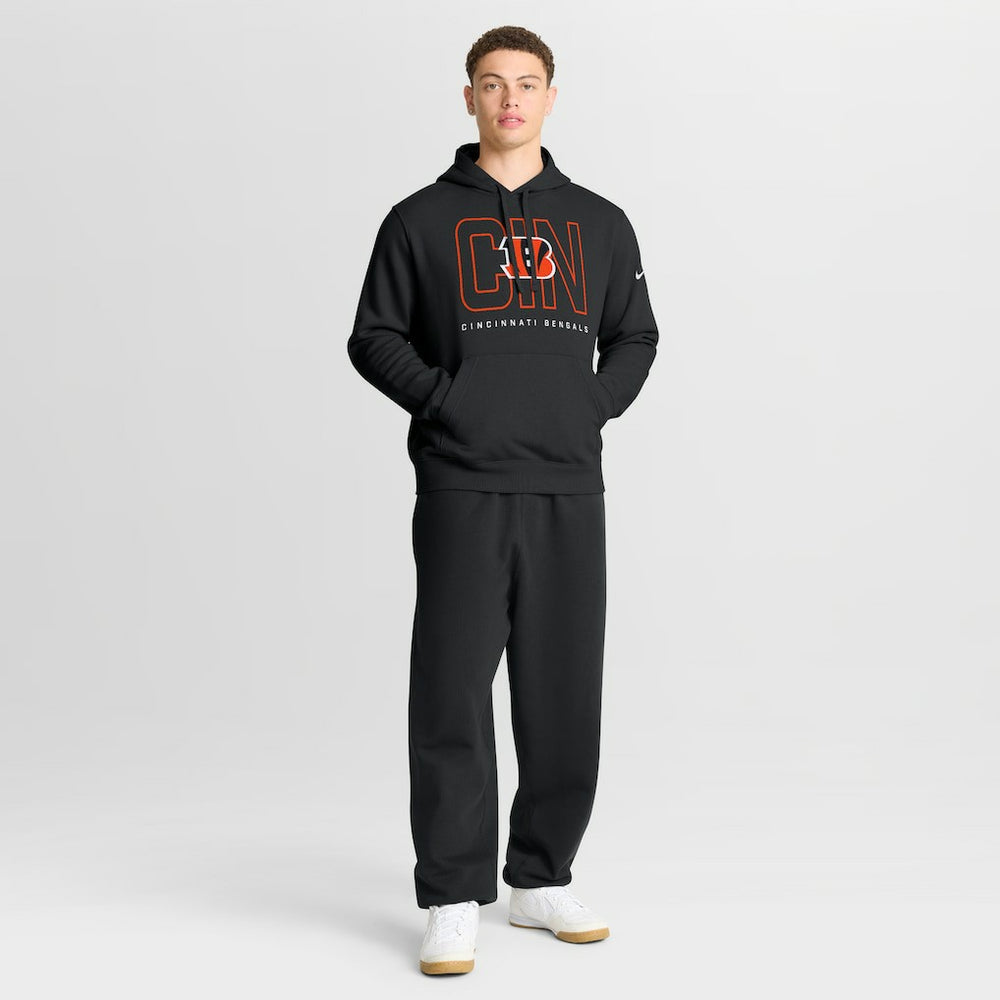 Busted Play Club Fleece Pullover Hoodie - Cincinnati Bengals
