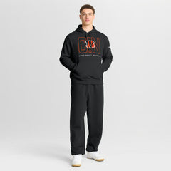 Busted Play Club Fleece Pullover Hoodie - Cincinnati Bengals