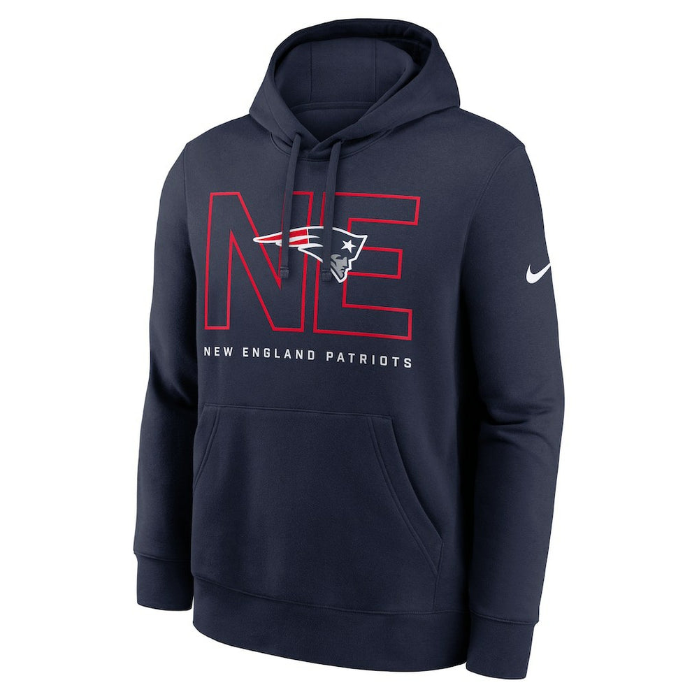 Busted Play Club Fleece Pullover Hoodie - New England Patriots