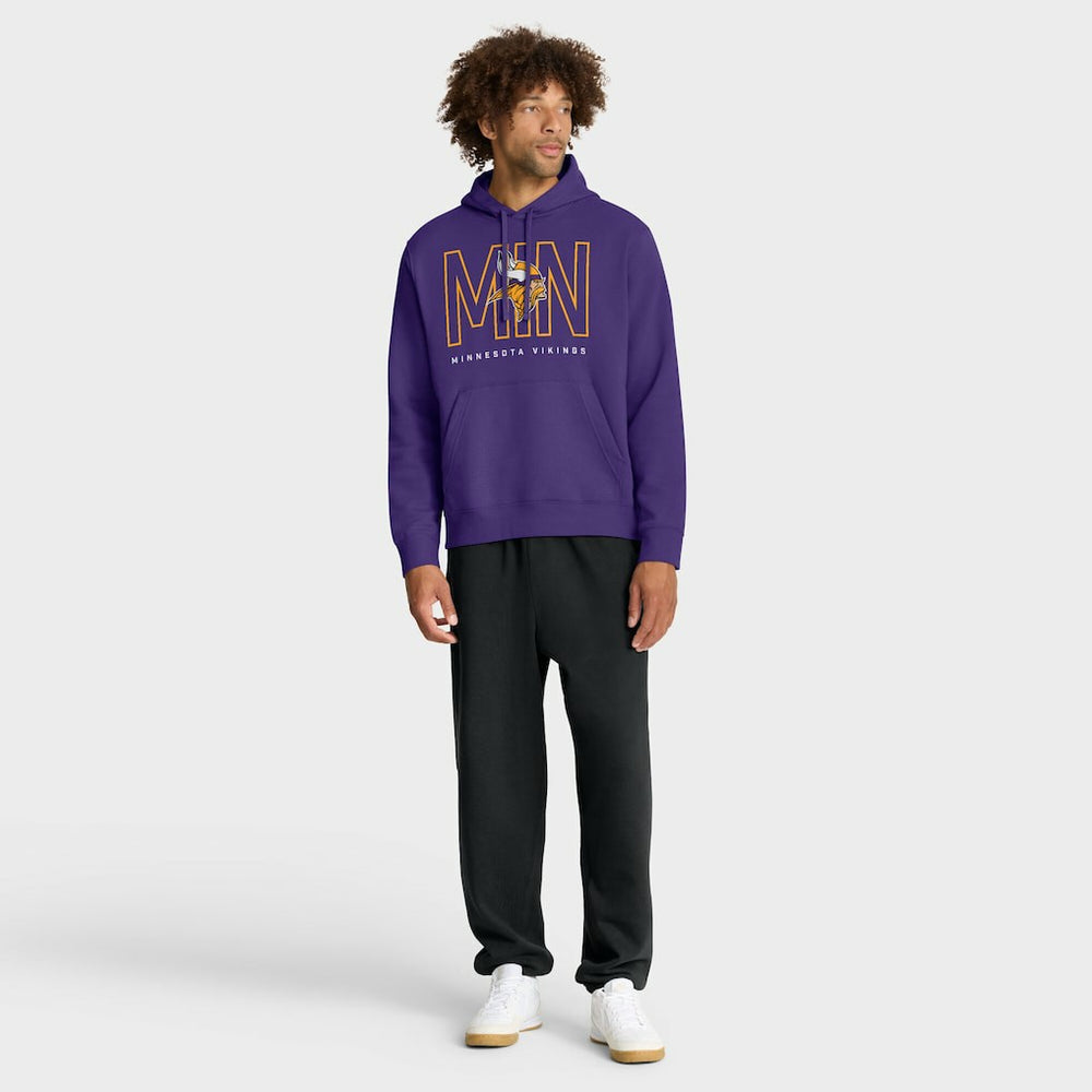 Busted Play Club Fleece Pullover Hoodie - Minnesota Vikings