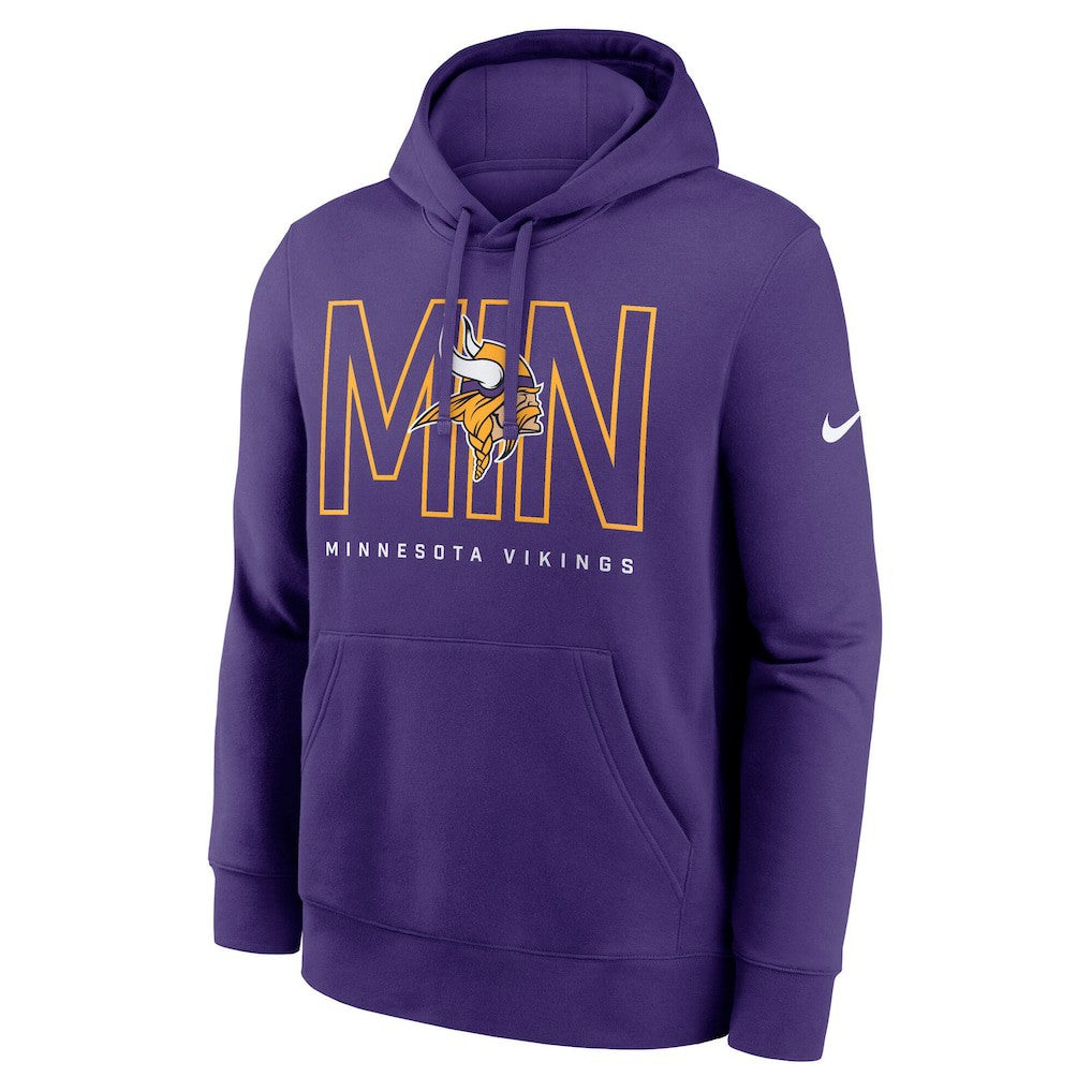 Busted Play Club Fleece Pullover Hoodie - Minnesota Vikings