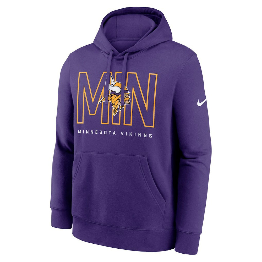 Busted Play Club Fleece Pullover Hoodie - Minnesota Vikings