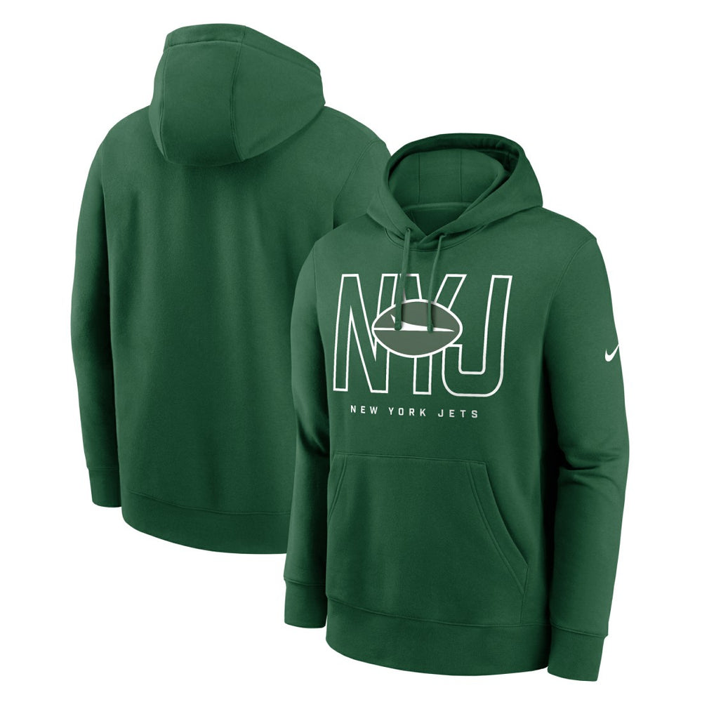 Busted Play Club Fleece Pullover Hoodie - New York Jets