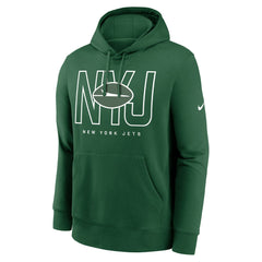 Busted Play Club Fleece Pullover Hoodie - New York Jets