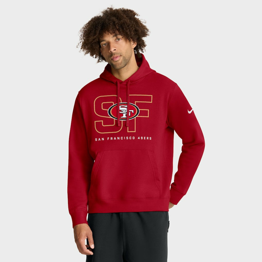 Busted Play Club Fleece Pullover Hoodie - San Francisco 49ers