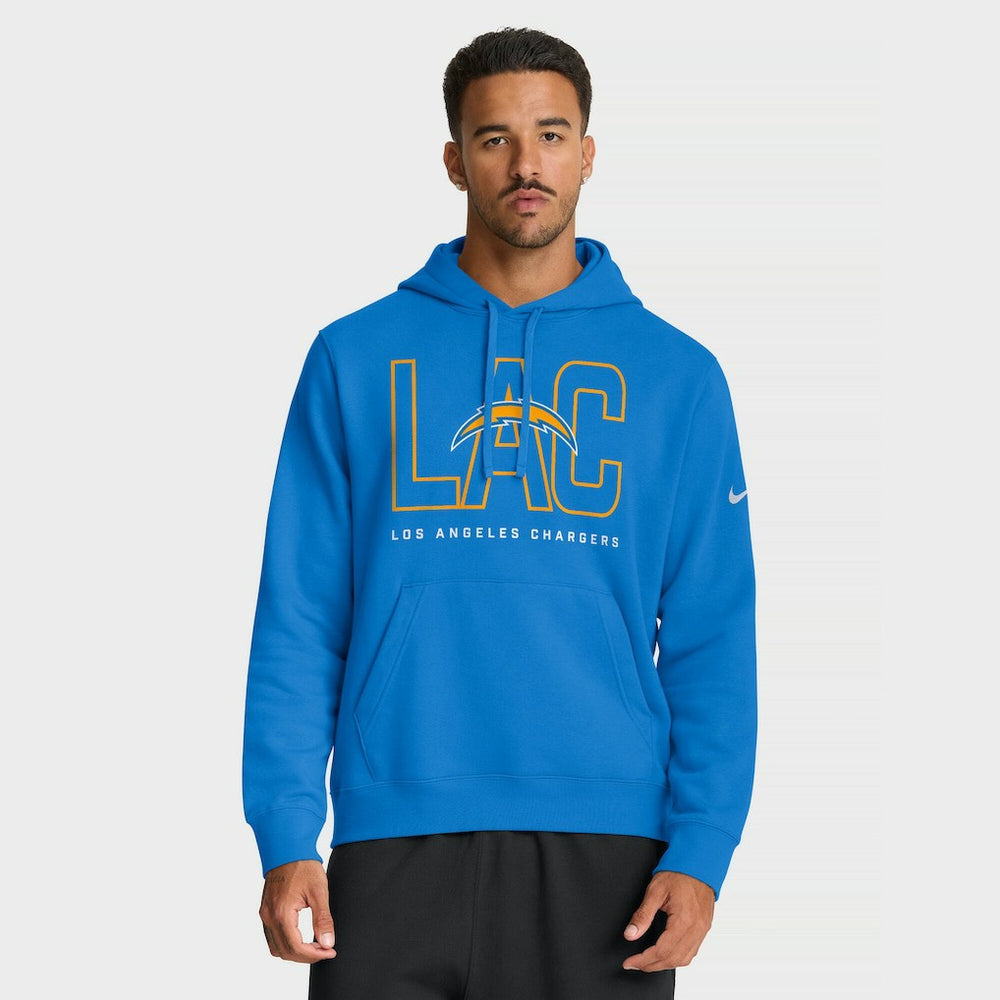 Busted Play Club Fleece Pullover Hoodie - Los Angeles Chargers