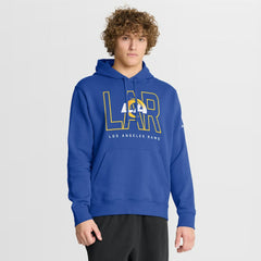 Busted Play Club Fleece Pullover Hoodie - Los Angeles Rams