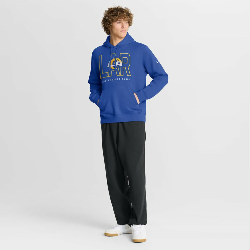 Busted Play Club Fleece Pullover Hoodie - Los Angeles Rams