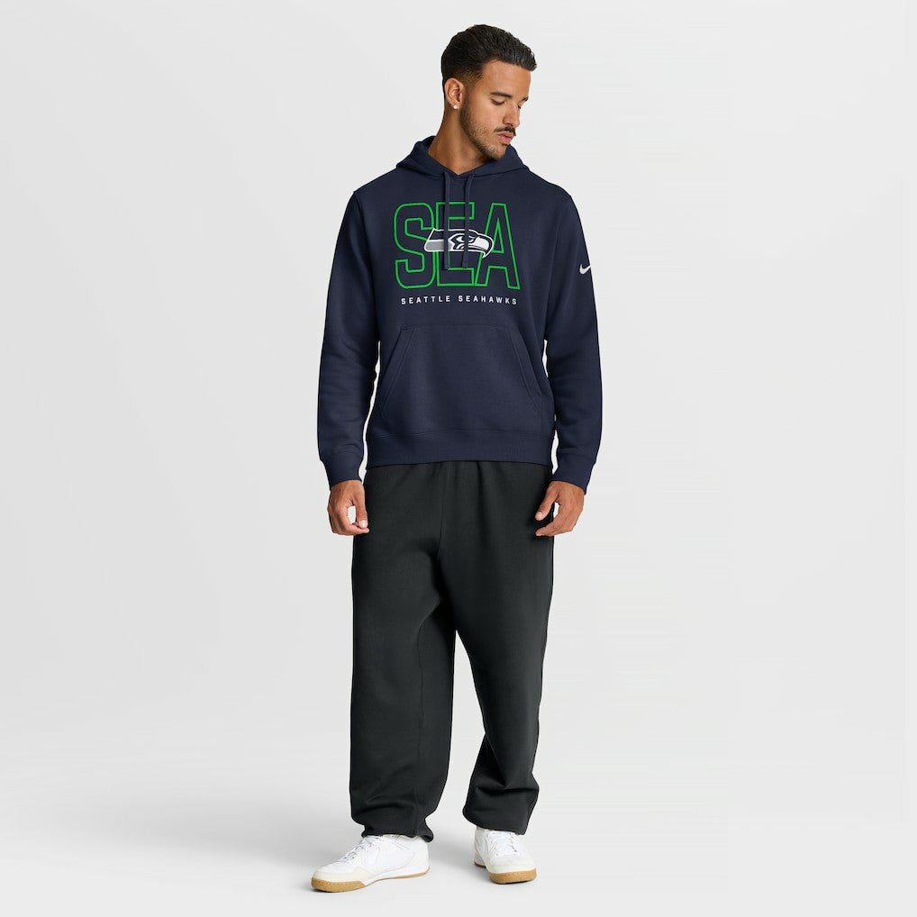 Busted Play Club Fleece Pullover Hoodie - Seattle Seahawks