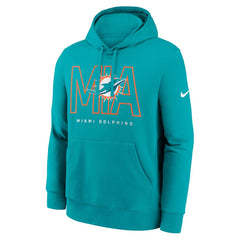 Busted Play Club Fleece Pullover Hoodie - Miami Dolphins