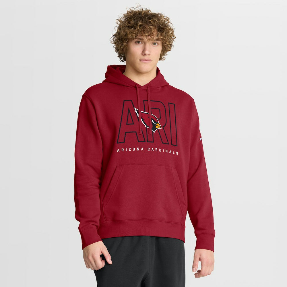 Busted Play Club Fleece Pullover Hoodie - Arizona Cardinals