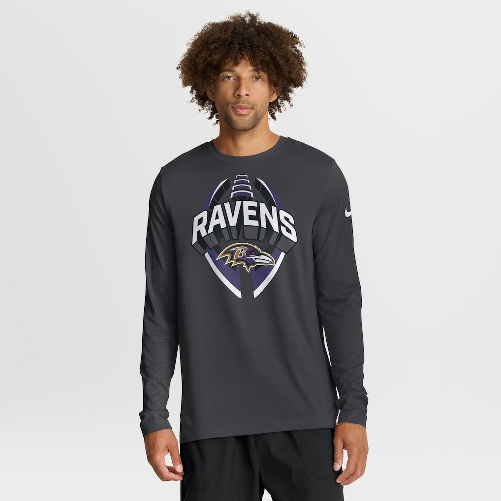 Primetime Legend Icon Performance Long Sleeve T-Shirt - Baltimore Ravens