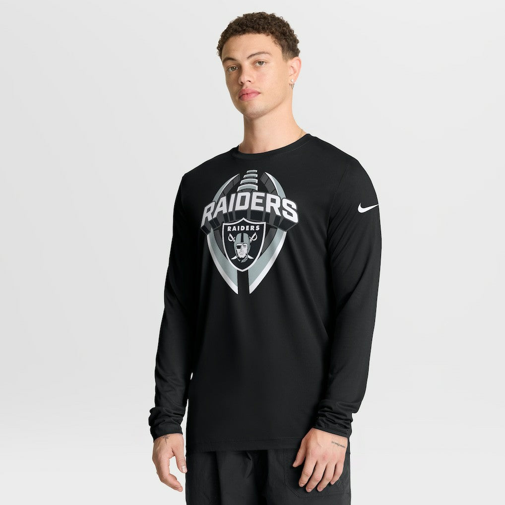 Primetime Legend Icon Performance Long Sleeve T-Shirt - Las Vegas Raiders