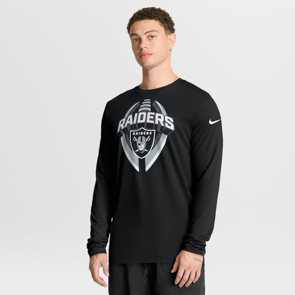 Primetime Legend Icon Performance Long Sleeve T-Shirt - Las Vegas Raiders