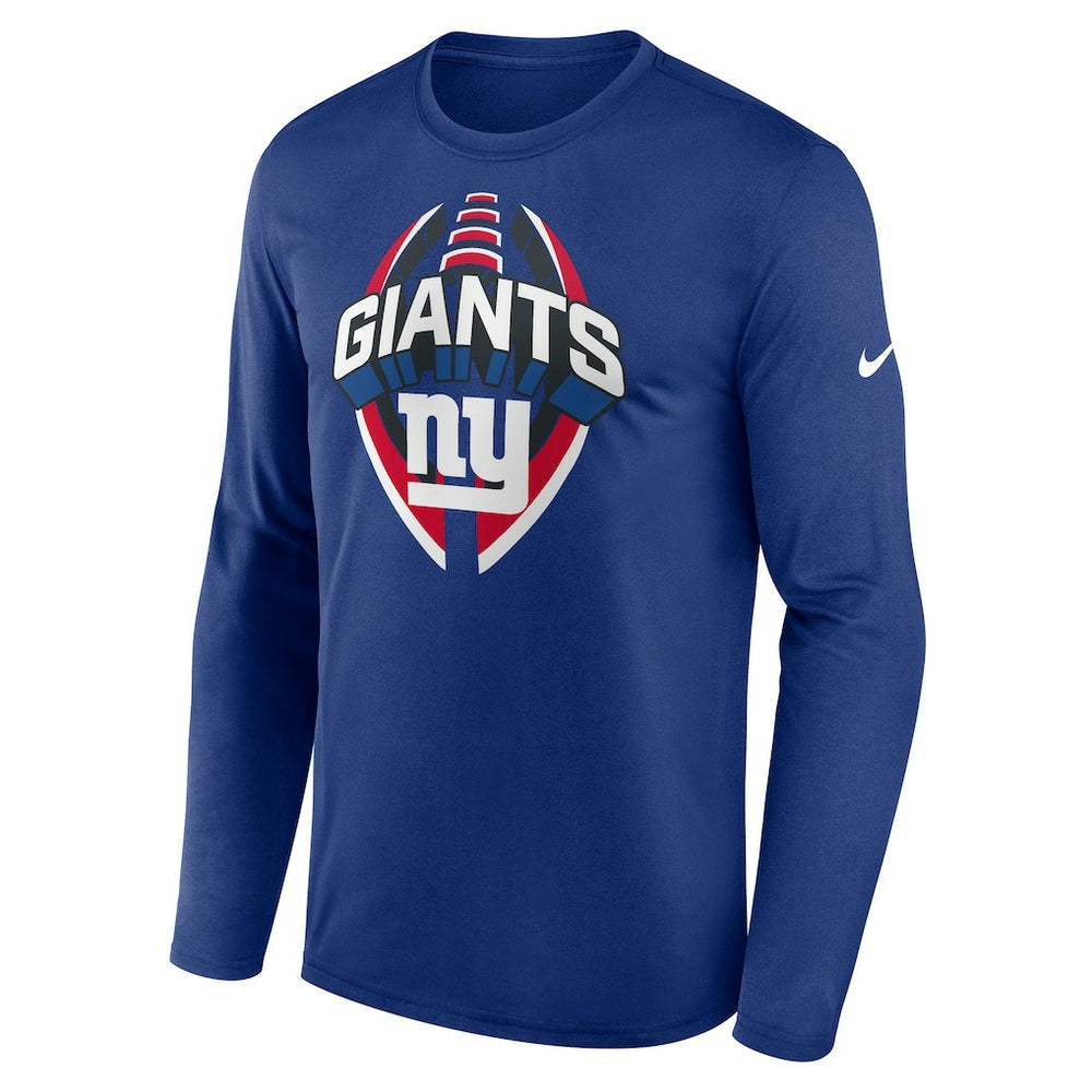 Primetime Legend Icon Performance Long Sleeve T-Shirt - New York Giants