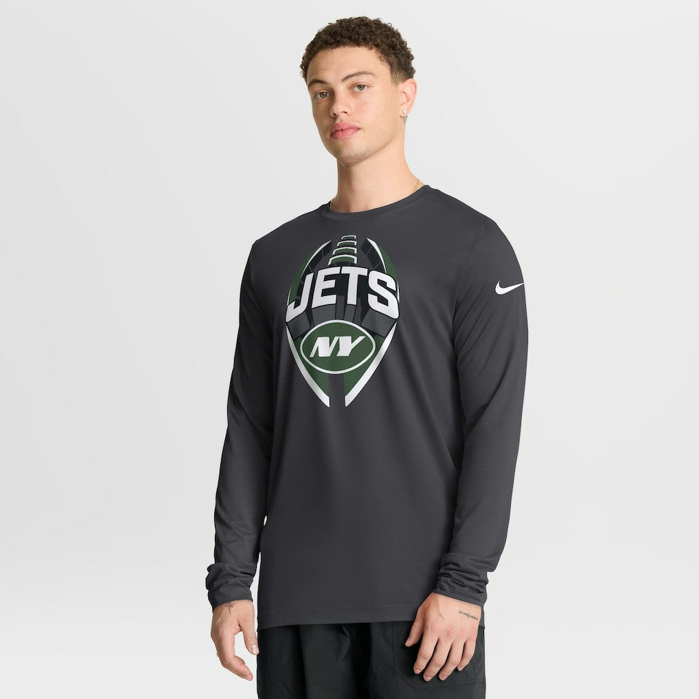 Primetime Legend Icon Performance Long Sleeve T-Shirt - New York Jets