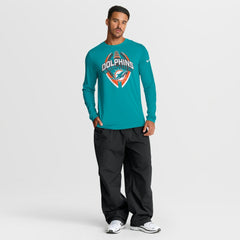 Primetime Legend Icon Performance Long Sleeve T-Shirt - Miami Dolphins