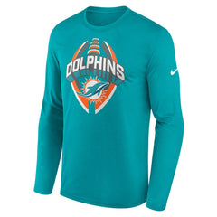Primetime Legend Icon Performance Long Sleeve T-Shirt - Miami Dolphins