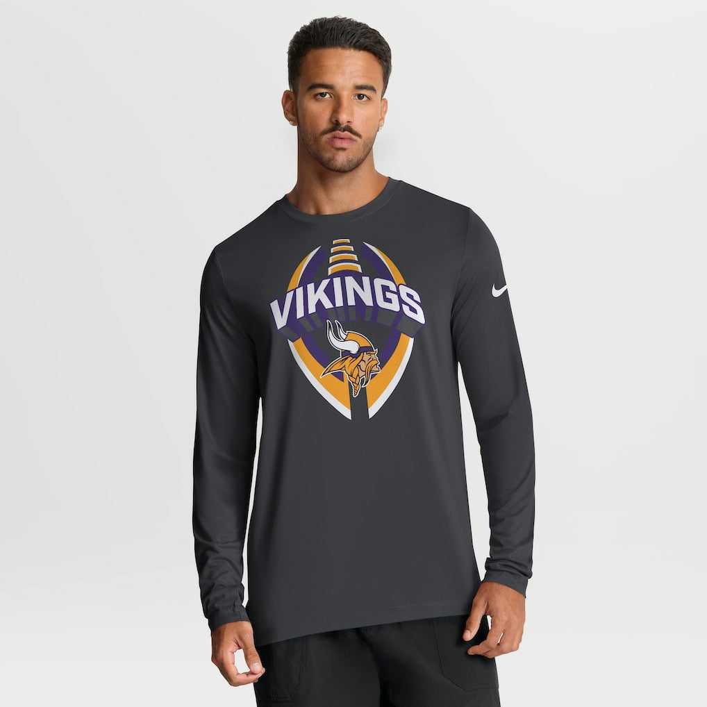 Primetime Legend Icon Performance Long Sleeve T-Shirt - Minnesota Vikings