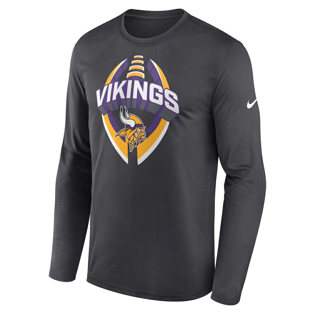 Primetime Legend Icon Performance Long Sleeve T-Shirt - Minnesota Vikings