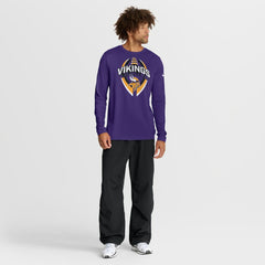 Primetime Legend Icon Performance Long Sleeve T-Shirt - Minnesota Vikings