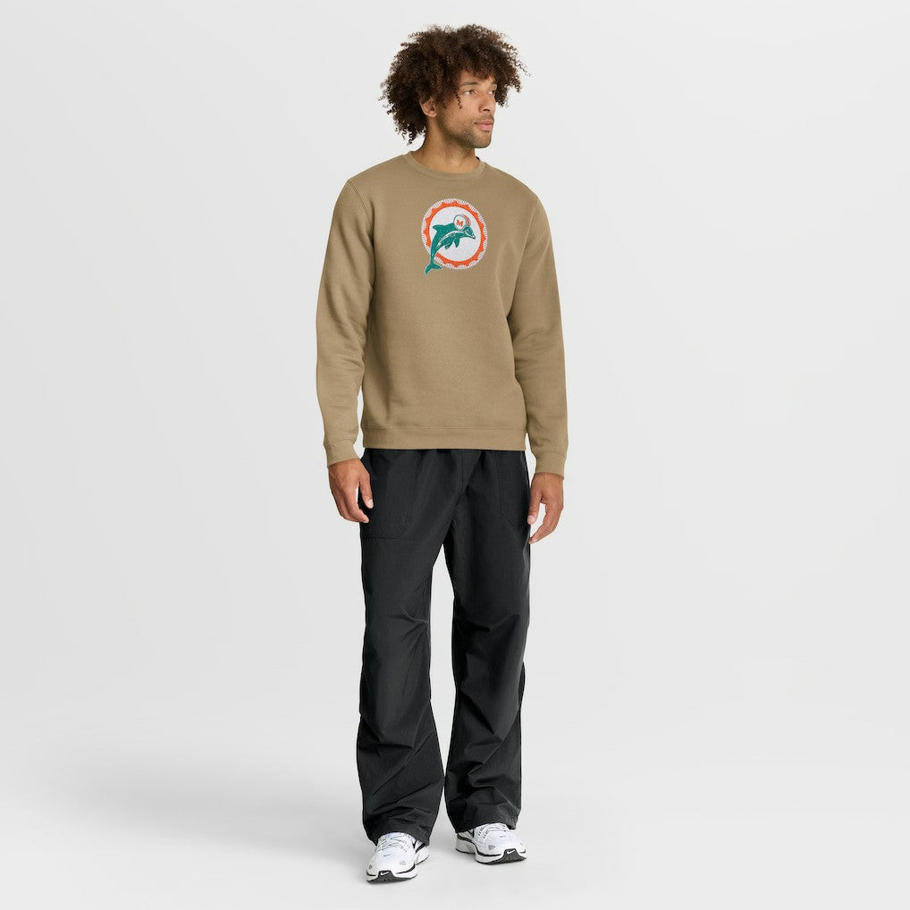 Swing Pass Rewind Club Pullover Sweatshirt - Miami Dolphins