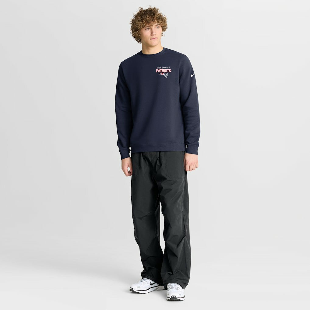 Primetime Club Fleece Pullover Sweatshirt - New England Patriots