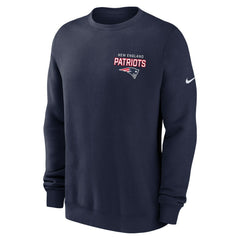 Primetime Club Fleece Pullover Sweatshirt - New England Patriots