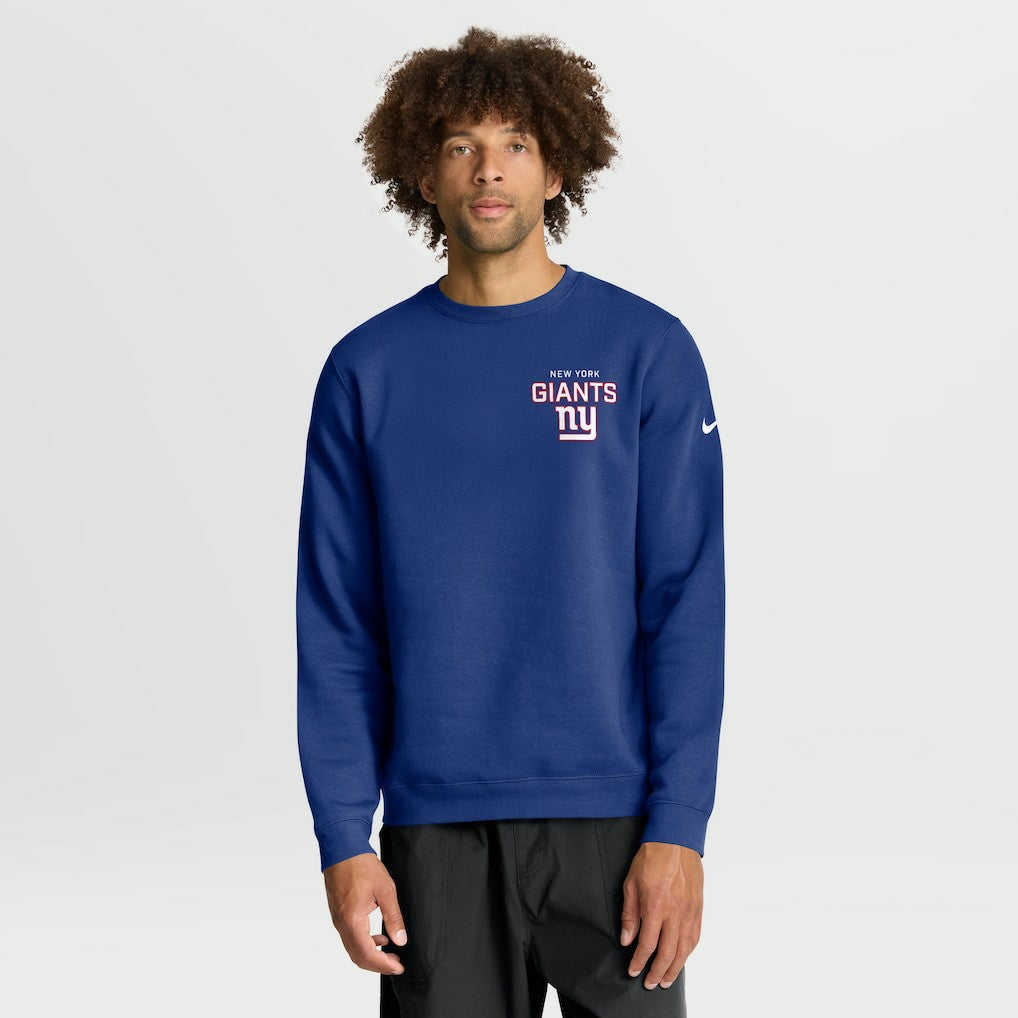 Primetime Club Fleece Pullover Sweatshirt - New York Giants