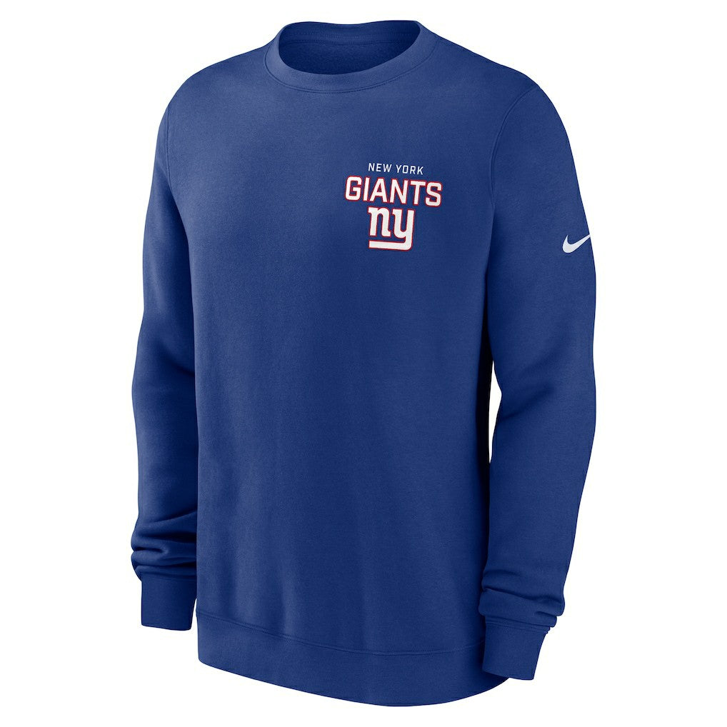 Primetime Club Fleece Pullover Sweatshirt - New York Giants