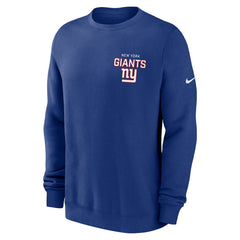 Primetime Club Fleece Pullover Sweatshirt - New York Giants
