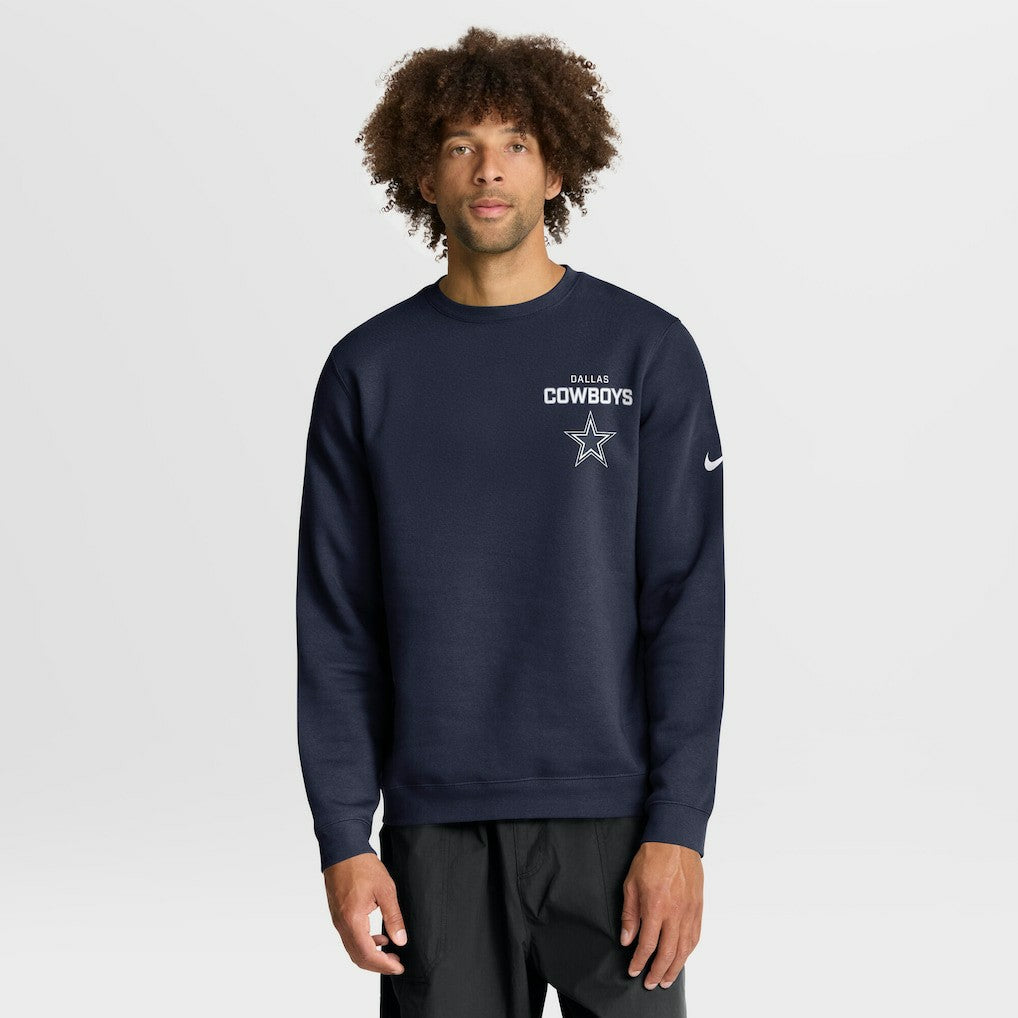 Primetime Club Fleece Pullover Sweatshirt - Dallas Cowboys