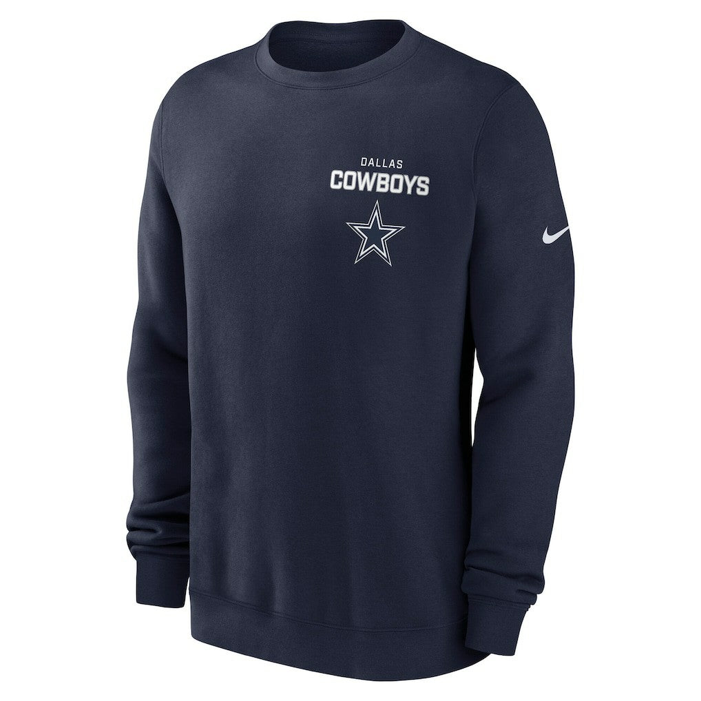 Primetime Club Fleece Pullover Sweatshirt - Dallas Cowboys