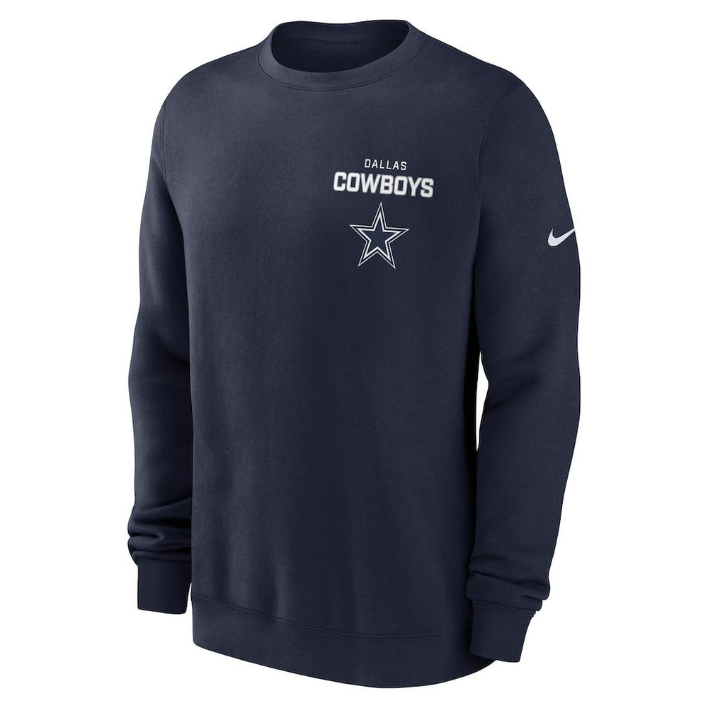 Primetime Club Fleece Pullover Sweatshirt - Dallas Cowboys