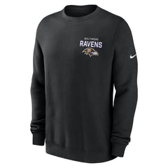 Primetime Club Fleece Pullover Sweatshirt - Baltimore Ravens