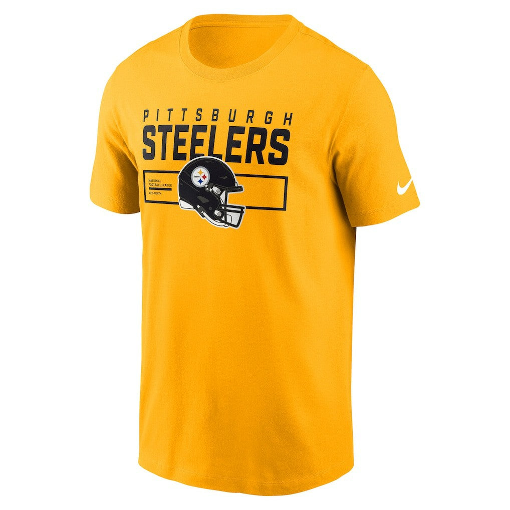 Primetime Helmet Essential T-Shirt - Pittsburgh Steelers